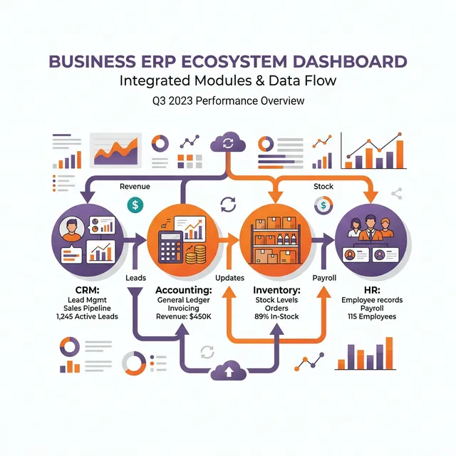 Related to the complete guide to erp implementation: from planning to go-live