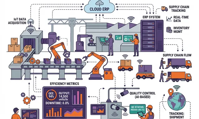 ERP for Manufacturing: How Smart Factories Use Technology to Outperform
