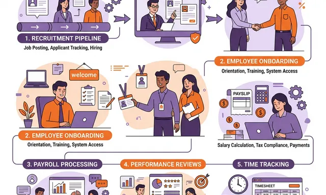Modern HR Management: Automating the Employee Lifecycle From Hire to Retire