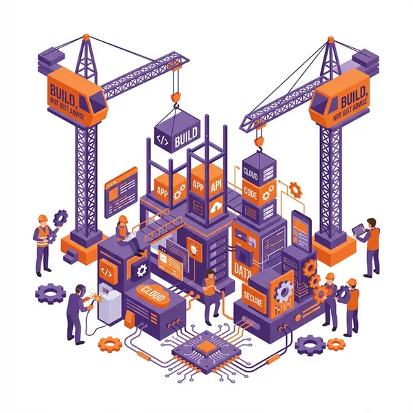 We Don't Just Advise — **We Build**